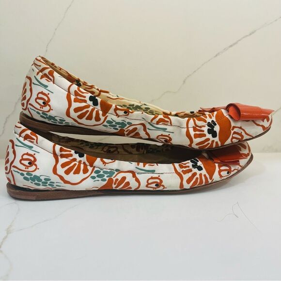 Prada Floral Ballet Flats - Picture 6 of 12